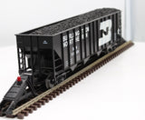 Weaver U4903 Burlington Northern 4 Bay High Side Hopper O SCALE Like New