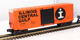 Lionel 6-9601 ILLINOIS CENTRAL Hi Cube Boxcar O Scale Like New