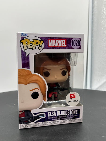 Funko Pop Collectible 1028 Marvel Elsa Bloodstone Walgreens Exclusive