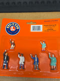 Lionel 1930240 PEOPLE WAVING Figures 6-PACK O SCALE NEW