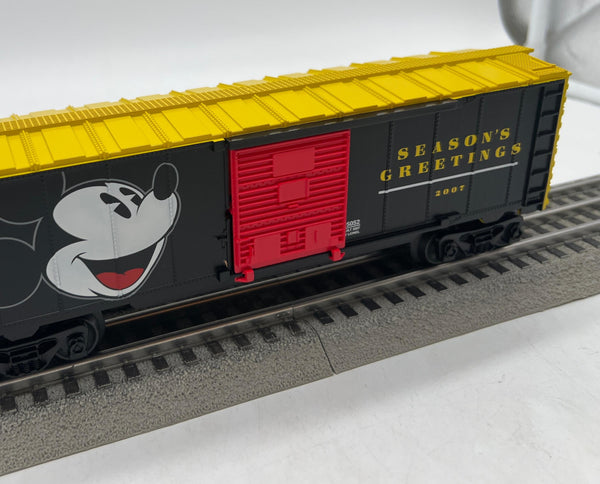 Lionel Disney 6-25052 Christmas Seasons Greetings 2007 boxcar O SCALE NEW