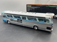 Greenlight 86544 speed 1960's General Motors Santa Monica Los Angeles CA downtown transit bus #2525 1/43 O SCALE NEW