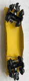 Lionel Postwar 6151 Range Patrol Truck on Flat Car YELLOW O SCALE Used Excellent Damaged Box limited