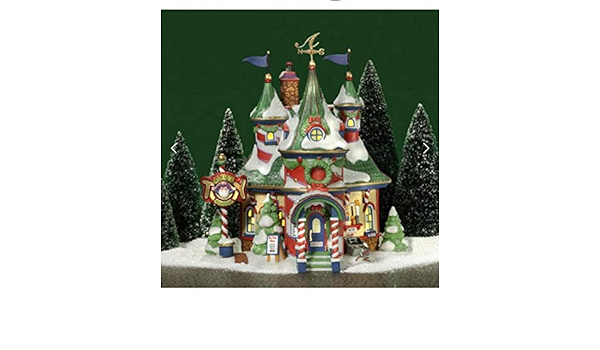 Department 56 North Pole Series 56.56781 Alfie's Toy School for Elves-- Second Release