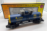 MTH Railking 30-7341 Alaska Tank Car - No. 40446 O SCALE Like New