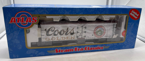 Atlas 8141-5 Coors Beer 40 Wood Reefer 5423 3 RL O SCALE NEW
