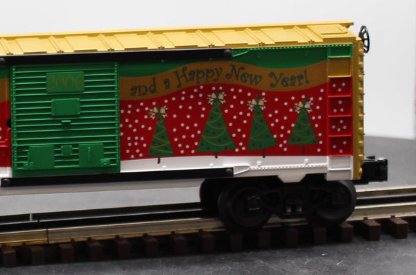 Lionel 6-25008 Holiday Boxcar O SCALE Like New