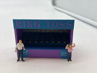 Lionel 6-34158 Ring Toss Midway Game O SCALE Used Excellent missing 1 man