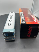 Greenlight 86544 speed 1960's General Motors Santa Monica Los Angeles CA downtown transit bus #2525 1/43 O SCALE NEW