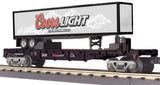 MTH Railking 30-76275 Coors Light RailKing Flat Car w/40' Trailer O SCALE NEW
