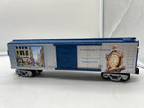 MTH Railking 30-74131 Pittsburgh Christmas Box Car Kaufmann Clock O SCALE NEW