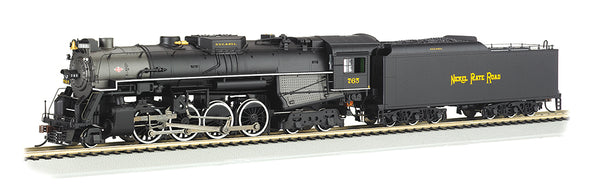 Bachmann 52401 2-8-4 BERKSHIRE - NKP #765 - RAIL FAN VERSION HO SCALE NEW