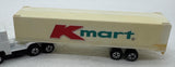 S S Kresge Company 4-40-18 K MART DIE CAST METAL TRUCK AND TRAILER ( TRAILER IS PLASTIC ) O SCALE Like New