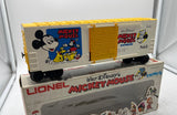 Lionel 6-9660 DISNEY MICKEY MOUSE EXPRESS HI CUBE BOXCAR O SCALE Used Excellent