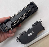 Bachmann Plus 31401 SANTE FE 2-8-0 ENGINE W/ SMOKE HEADLIGHT & TENDER No. 705  HO SCALE Like New