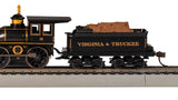 Bachmann 52709 4-4-0 AMERICAN - VIRGINIA & TRUCKEE #12 "GENOA" W/ WOOD LOAD (DCC SOUND VALUE) HO SCALE NEW