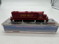 Atlas 47817 LEHIGH VALLEY GP38-2 DIESEL LOCOMOTIVE DCC N SCALE Used Excellent