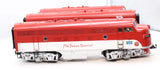 MTH Premier 20-20350-1 Texas Special F-3 ABA Diesel Set With Proto-Sound 3.0 O SCALE NEW