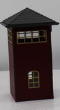 MTH Railking 30-90434 Red & Dark Gray Trackside Yard Tower O SCALE Used Excellent
