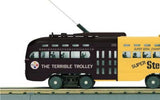 MTH Railking 30-2586-1 Pittsburgh Steelers PCC Electric Street Car w/Proto-Sound 2.0 TERRIBLE TROLLEYO SCALE Used Excellent