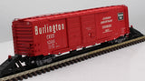 Atlas 8423-1 Burlington CB&Q double door box car O SCALE Like New