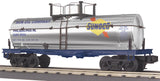 MTH Railking 30-7378 Sunoco RailKing Tank Car - Sunoco (Sun Oil - Chrome) O SCALE NEW