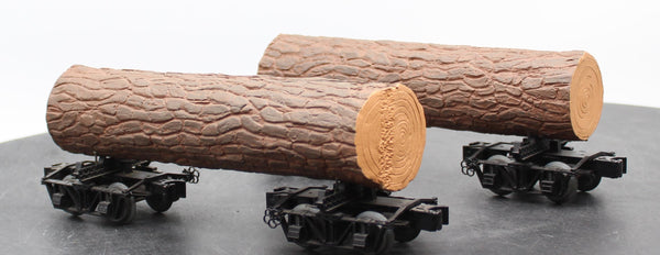 Lionel 6-82849 Logging Disconnect w/Load 2-pack Used Excellent