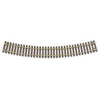 Atlas 532 CODE-83 18" Radius Track, Nickel Silver Rail, 6 Pieces HO SCALE NEW