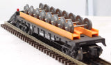Lionel 6-16369 AMTRAK Flatcar With Wheel Load O Scale Like New