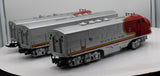 MTH Railking 30-20158-1 Santa Fe F-3 ABA Diesel Engine Set with Proto-Sound 3.0 O SCALE Like New