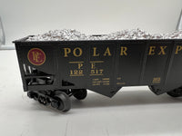 Lionel 6-84370 Polar Express hopper with silver load O scale Like New