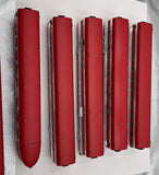 K-Line Texas Special 18" aluminum passenger cars (Set of 6 )  O SCALE Used Excellent No Box