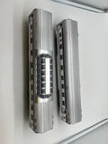 K-Line k-4618c Candian Pacific CP Aluminum Pass Cars 15" 2-Pack Streamlighted O SCALE Like New