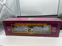 MTH Premier 20-96232 Quaker State 20K Gallon 4-Compartment Tank Car No. 183. O SCALE Used AS IS  Broken piece