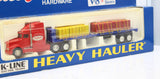 K-Line K-7601 Heavy Hauler True Value Tractor Trailer O SCALE Like New