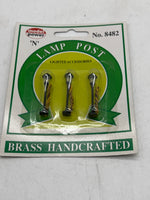 Model Power 8482 lamp post set of 3 N scale NEW