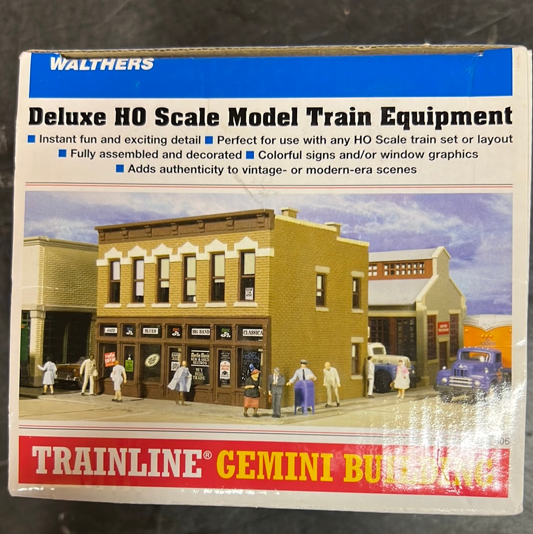 N Scale Buildings Walthers-Trainline Pre-Built HO Scale Model