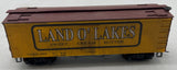 Land o'Lakes Sweet Cream butter woodside reefer NADX 6312 HO SCALE WEATHERED AS IS Used Excellent No Box