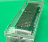 Micro-Trains 103050 ATSF 60' Boxcar Excess Height Waffle side double plug doors N SCALE Like New