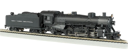 Bachmann 54304 NYC 2-8-2 Mikado Steam Loco w/ Med Tender w/ Sound & DCC HO SCALE NEW