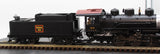 Atlas 3701-2 USRA 0-6-0 Steam locomotive and Tender Burlington #505  O SCALE Like New