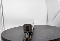 Lionel 6-9578 LIONEL ILLUMINATED BURLINGTON ALUMINUM PASSENGER CAR O SCALE Like New Damaged Box