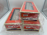 Lionel 6-11875 NORTHERN PACIFIC STEEL-SIDED REFRIGERATOR CAR 3-PACK O SCALE Like New