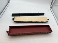 Lionel 6-82661 Pittsburgh & Lake Erie PLE Scale PS-5 Gondola & PS-4 Flatcar Pair O SCALE Like New