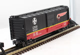 K-Line K761-1051 Santa Fe ATSF Black Warbonnet Boxcar Train Car O Scale #97190 NEW