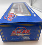 Atlas 6615 BN Burlington Northern Freedom Ext Vision Caboose #12618 3-Rail O SCALE NEW