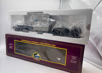 MTH Premier 20-98988 Pittsburgh & Lake Erie PLE 75' Depressed Flat Car w/ Westinghouse Transformer 498990 O SCALE NEW