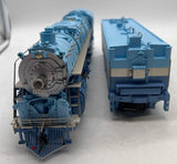 Lionel 2031190 Santa Fe LEGACY 4-8-4 Steam Locomotive #3765 Blue Goose Scheme O SCALE Like new limited