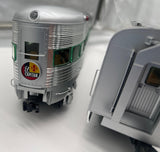 Lionel 6-29144 SANTA FE El Capitan 18" Aluminum Passenger Car 4 Pack O Scale Like New