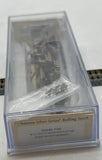 Bachmann 71397 52' CENTER-DEPRESSED FLAT CAR - DESERT MILITARY WITH MISSILE N SCALE Like New